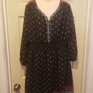 💲American Rag 1X Black Dress